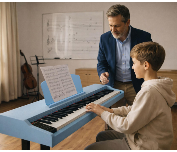 MusicMate Pianino cyfrowe MM-P9-T OceanMelody - 1588222 - zdjęcie 11